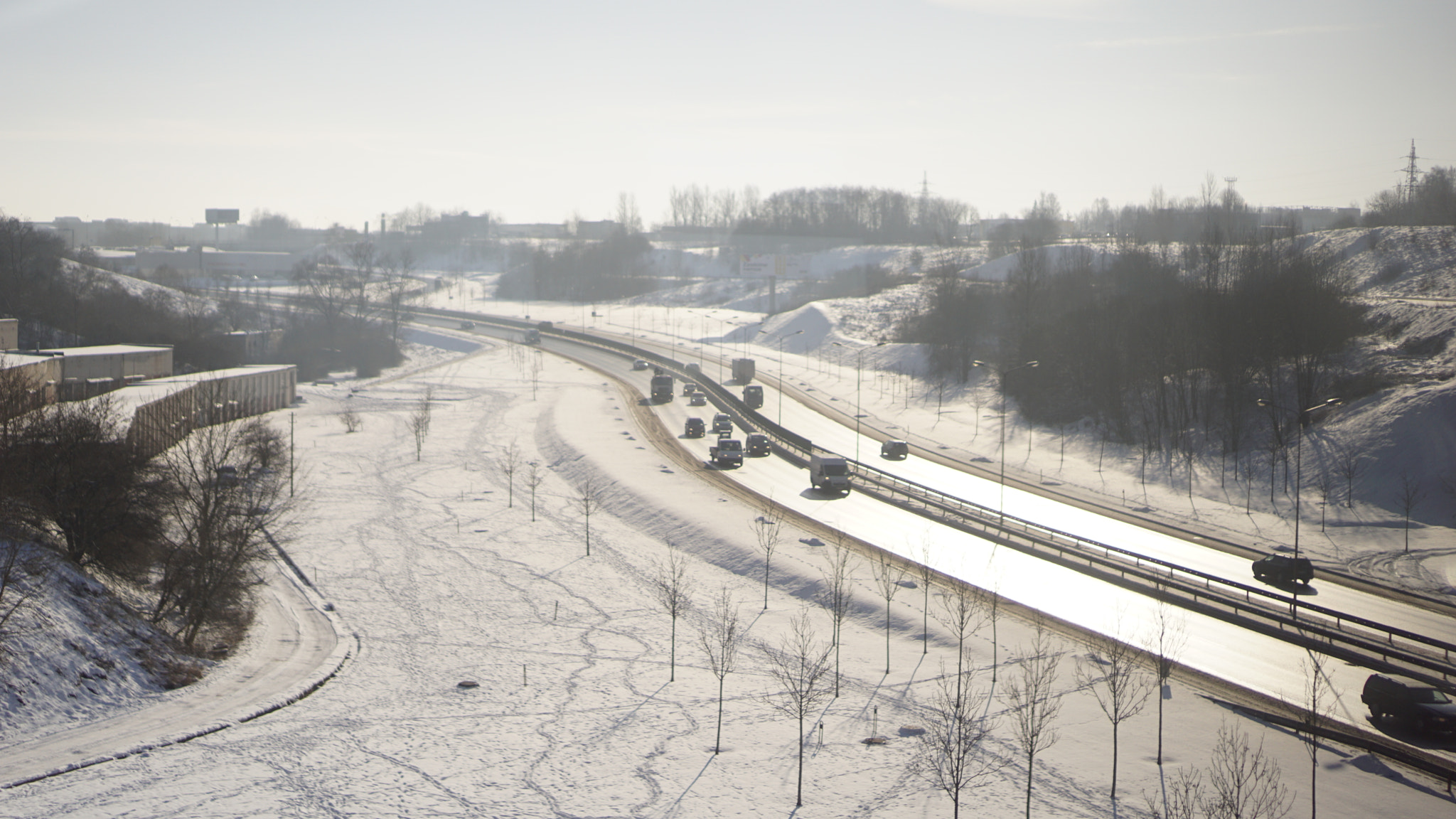 Sony a6000 sample photo. View from train photography