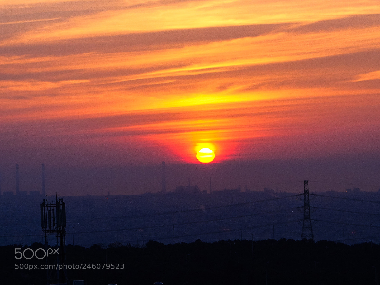 Olympus PEN E-PL6 sample photo. Sunset photography