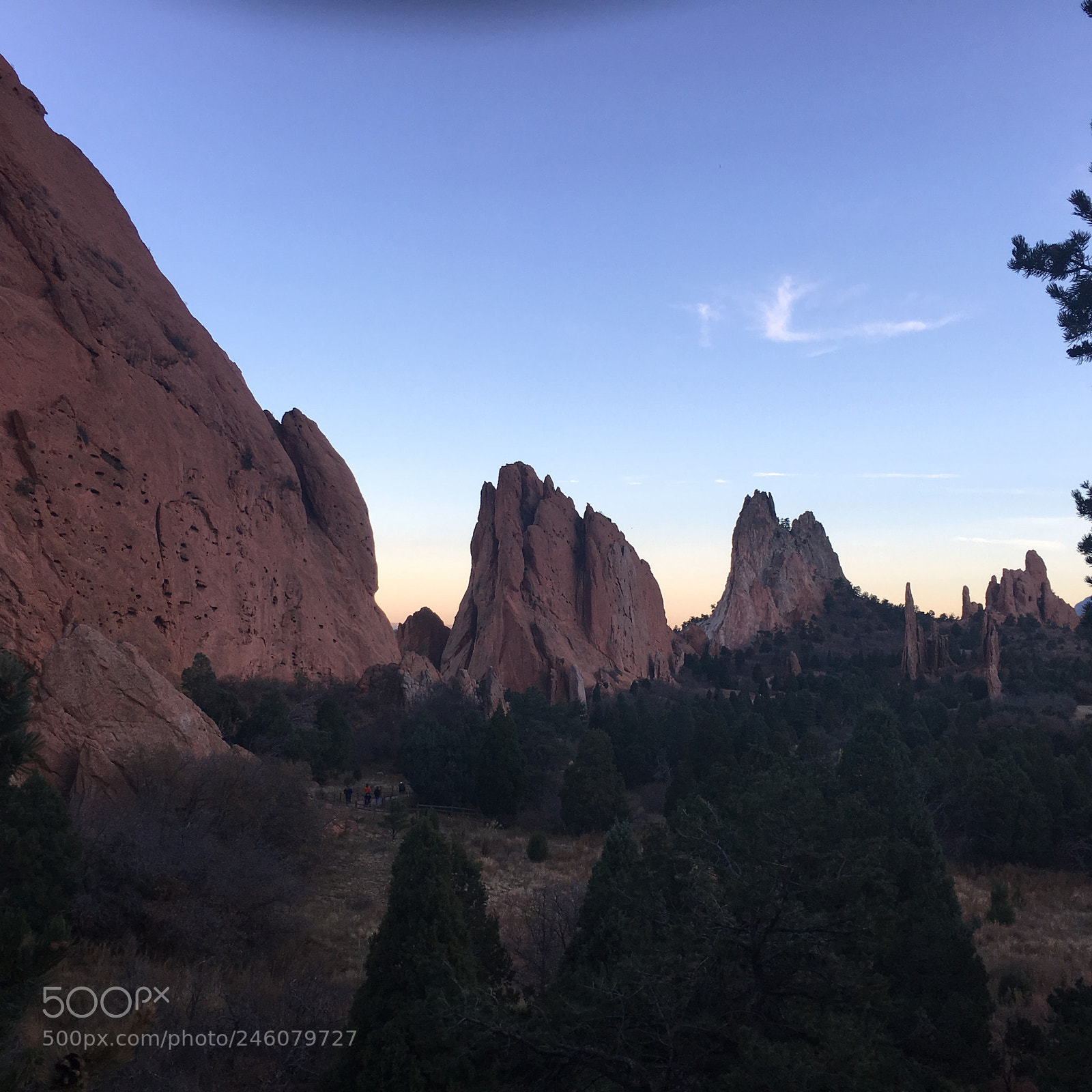 Apple iPhone 6s sample photo. Garden of the gods photography