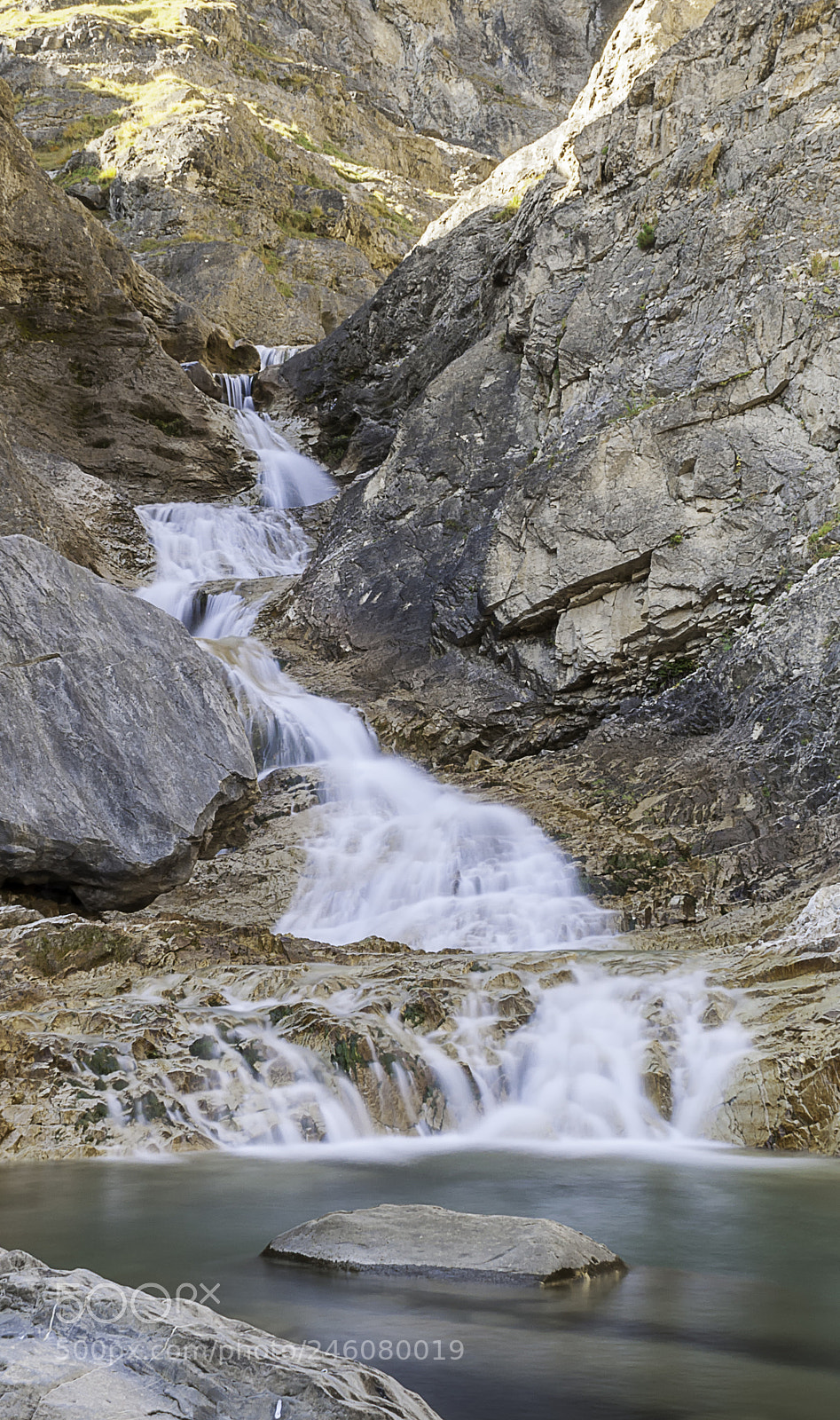 Nikon D5000 sample photo. Waterfall photography
