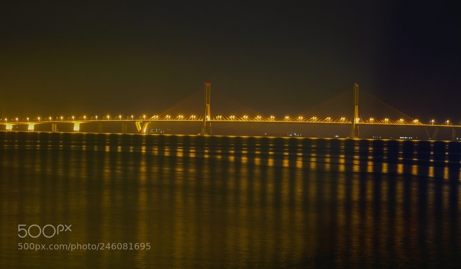 Sony a7R II sample photo. Suramadu bridge photography