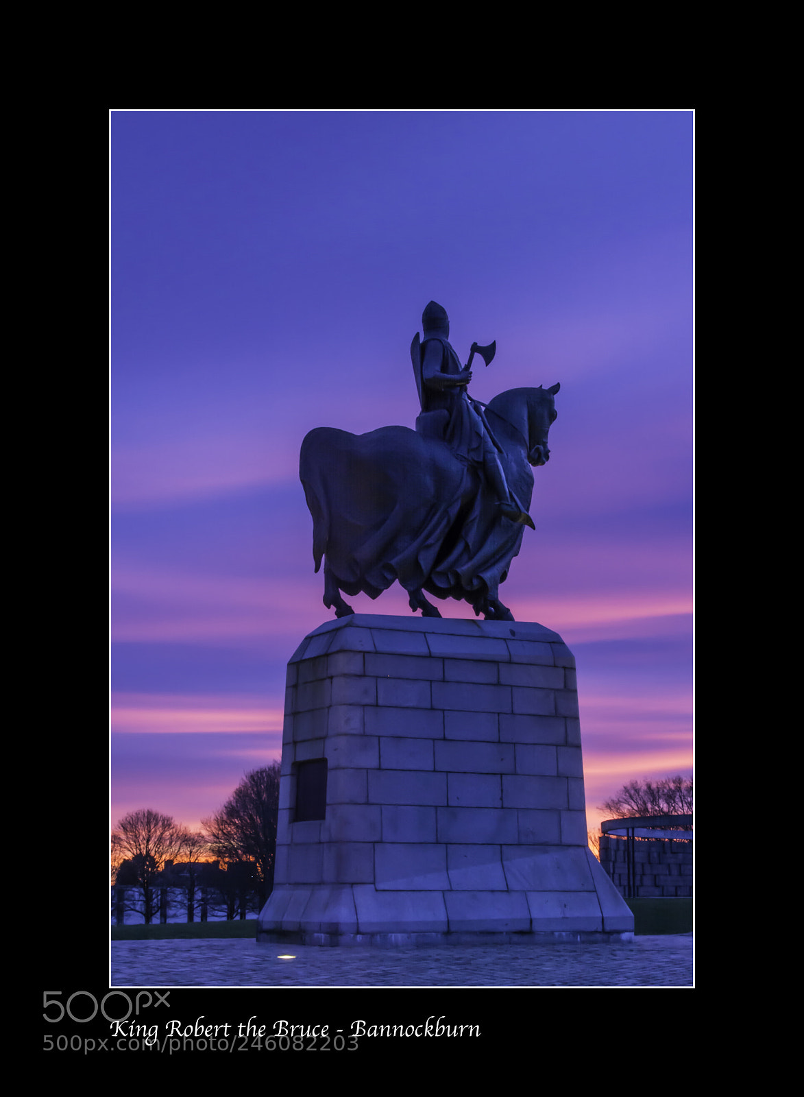 Nikon D7100 sample photo. King robert the bruce photography