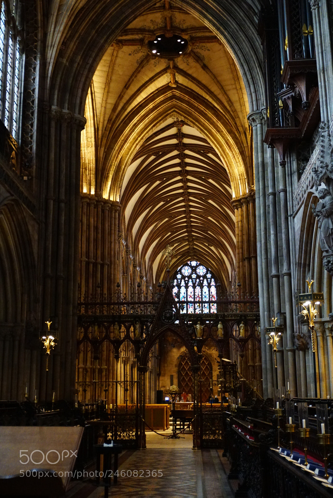 Sony a6300 sample photo. Litchfield cathedral photography