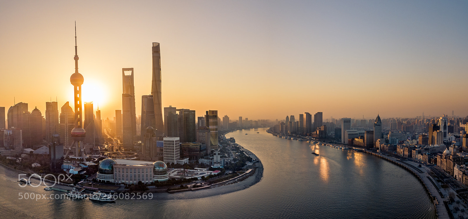 DJI FC220 sample photo. Morning panorama photography