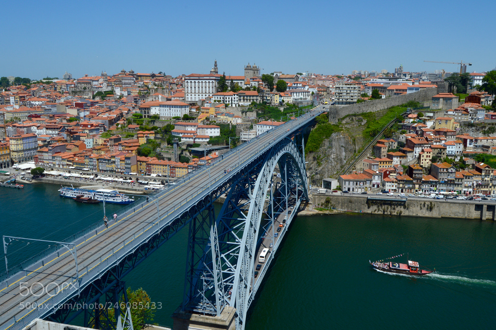 Nikon D3200 sample photo. Landscape of douro river photography