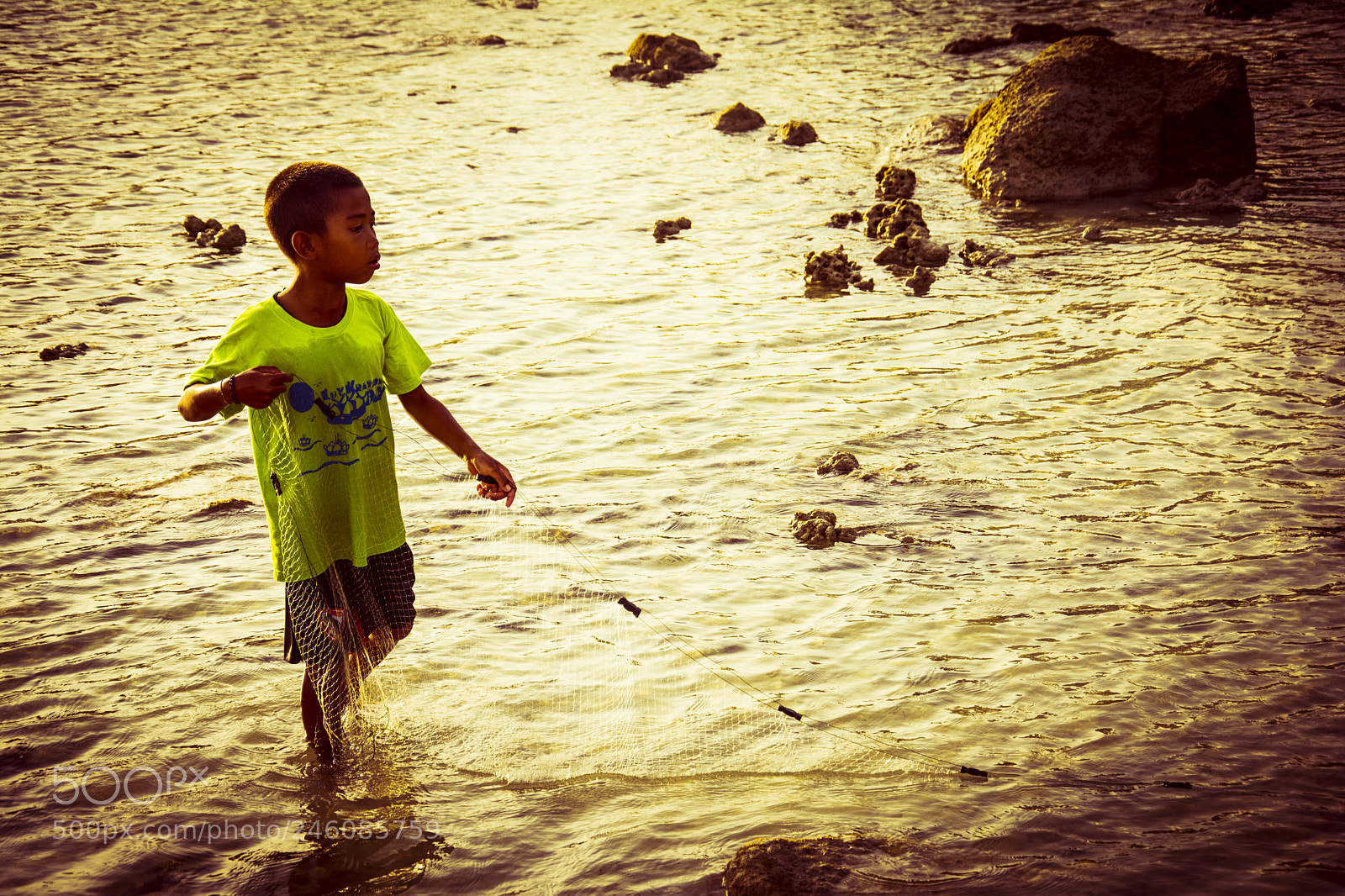 Nikon D5200 sample photo. Young fisherman photography