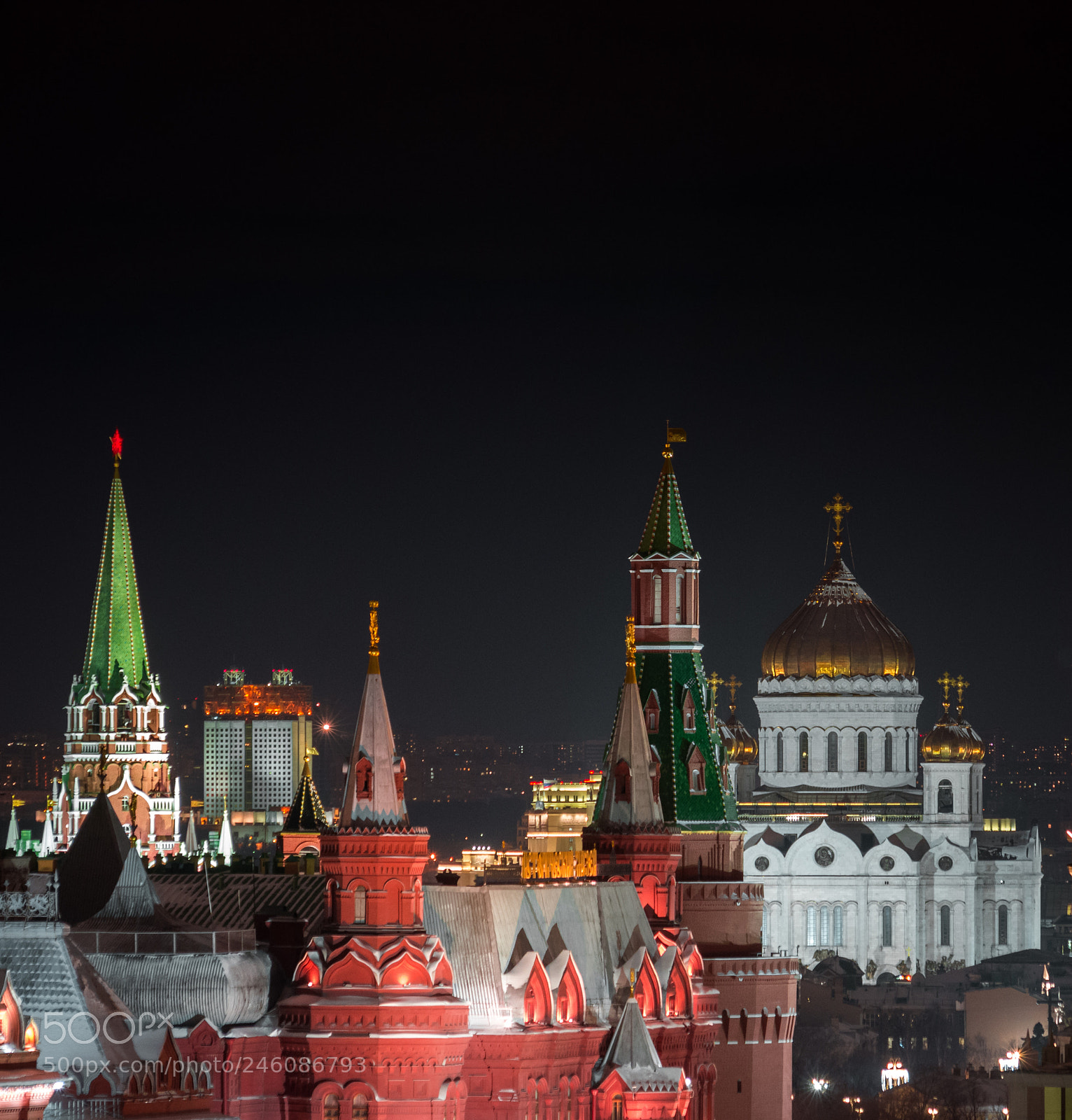 Nikon D7200 sample photo. Moscow cityscape photography