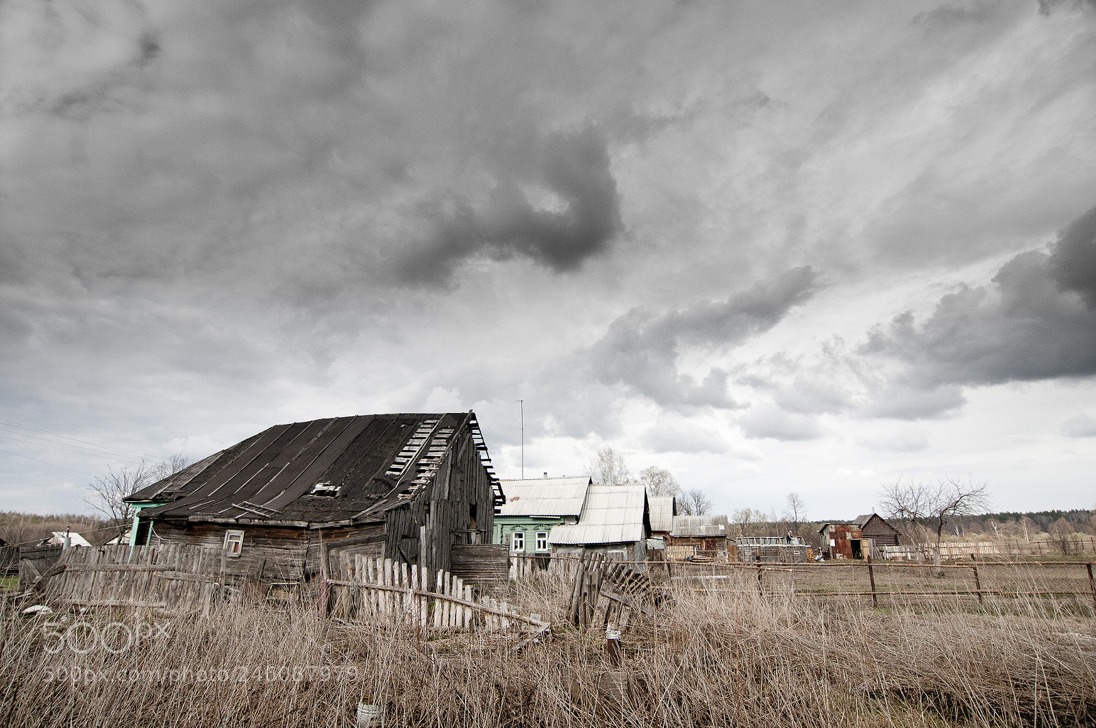 Nikon D300S sample photo. Деревня photography