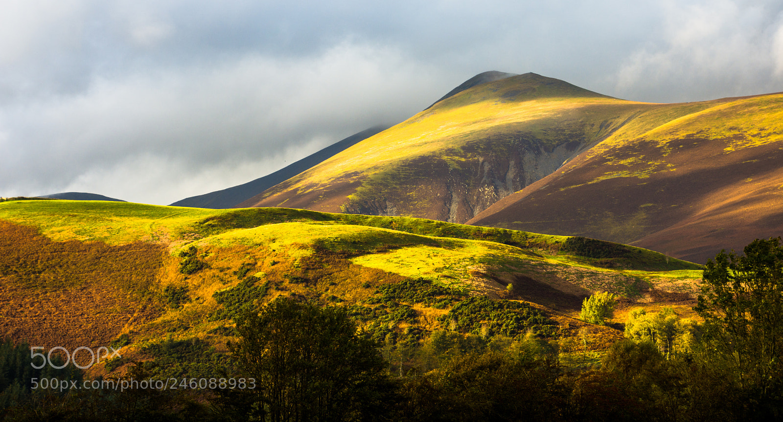 Nikon D7200 sample photo. Light on the hills photography