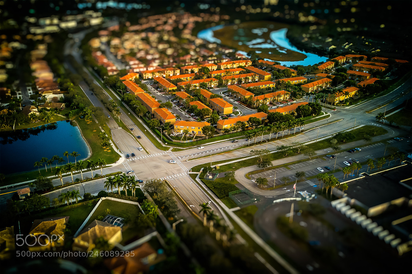 DJI FC220 sample photo. Tiny burb photography