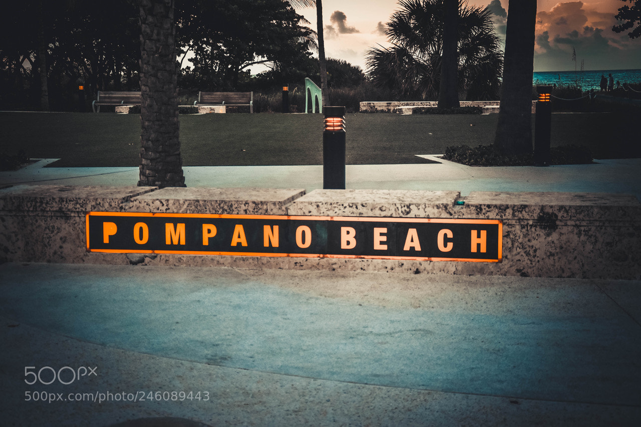 Nikon D7200 sample photo. Pompano beach.. photography