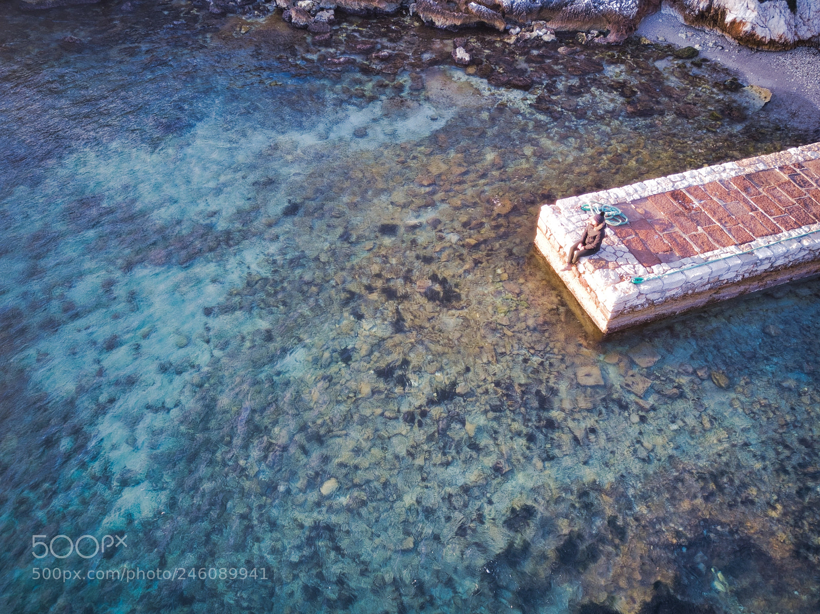 DJI FC220 sample photo. Alone photography