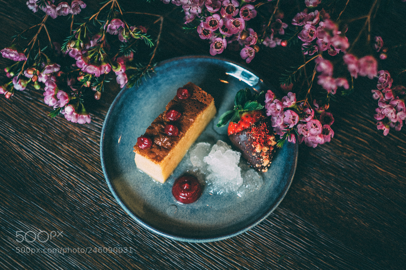 Fujifilm X-A2 sample photo. Valentine’s day dessert! photography