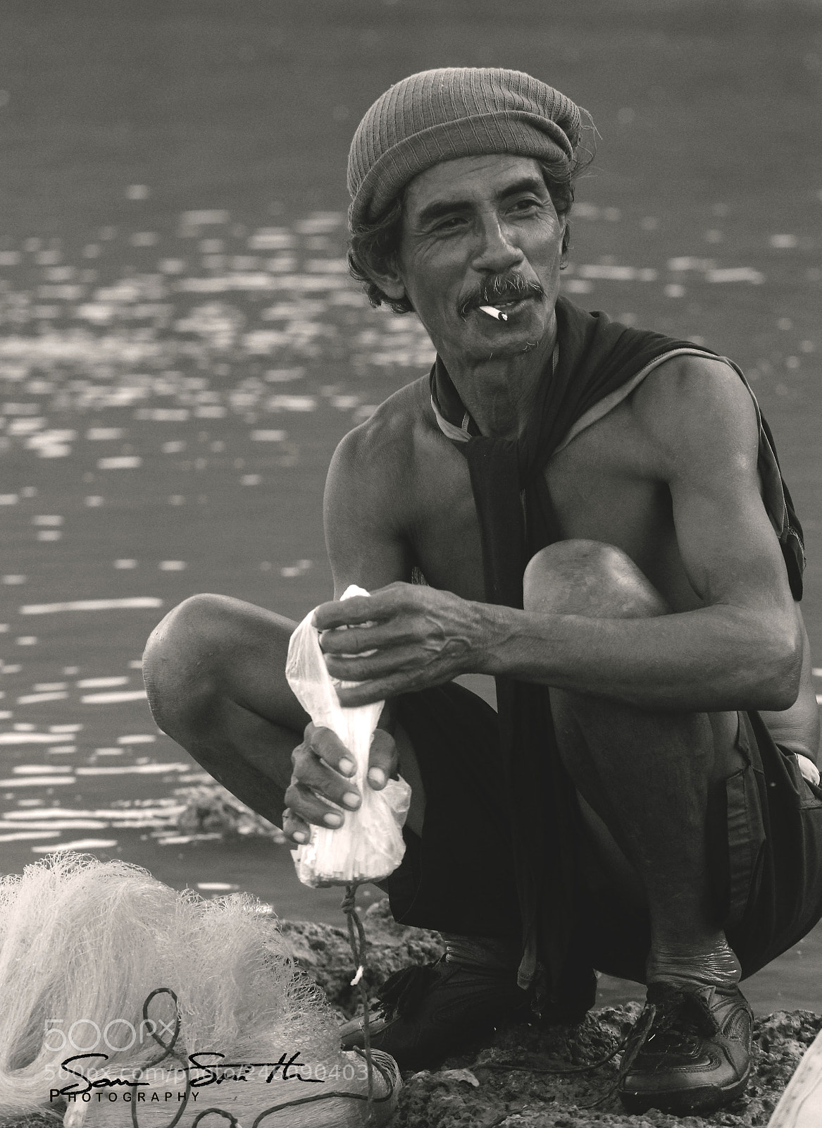 Canon EOS 60D sample photo. Fisherman photography