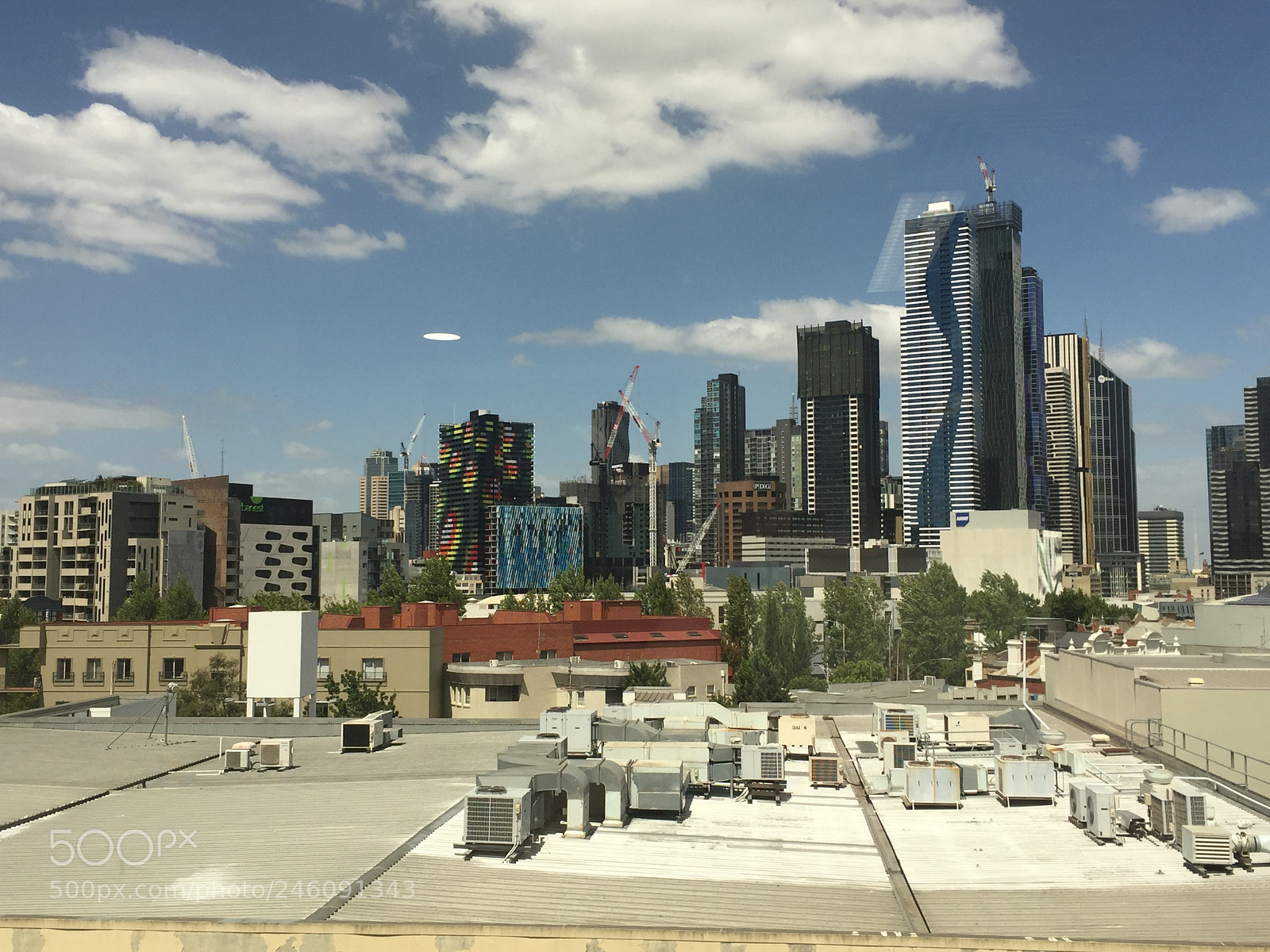 Apple iPhone 6 Plus sample photo. From 8th floor building photography