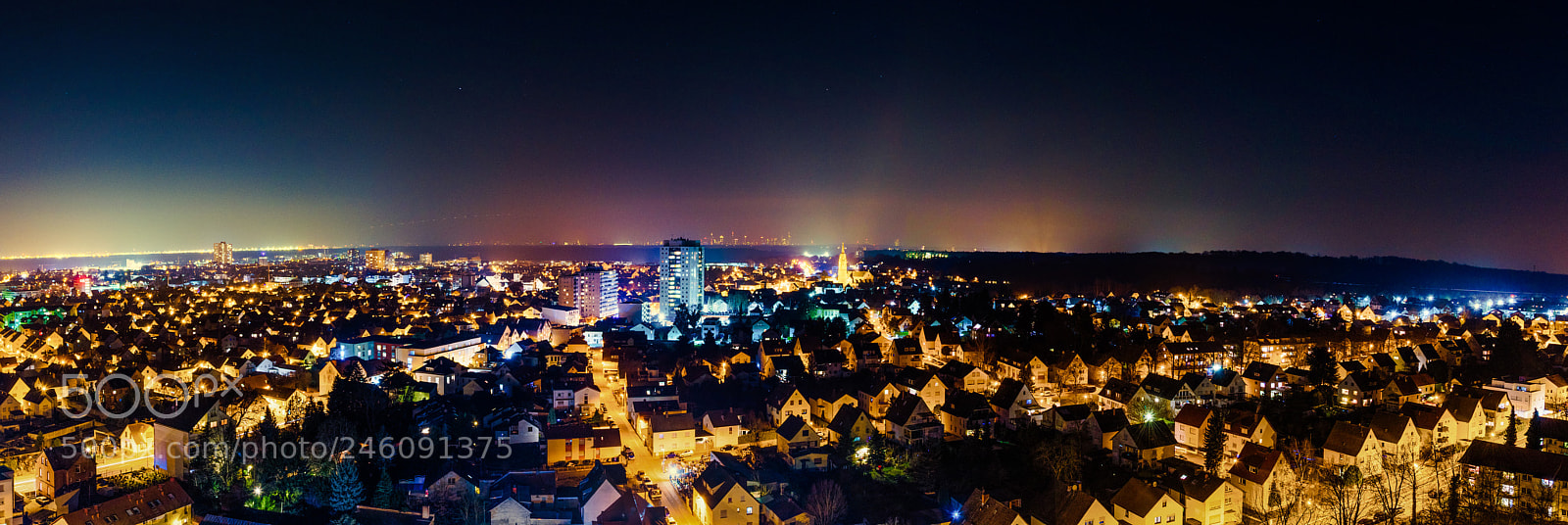 Nikon D810 sample photo. City lights photography