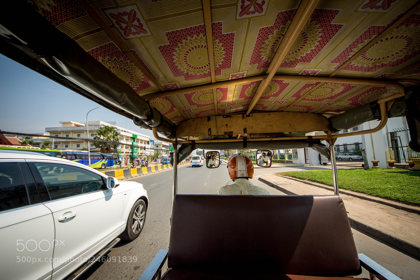Nikon D7200 sample photo. Three wheeler at cambodia photography