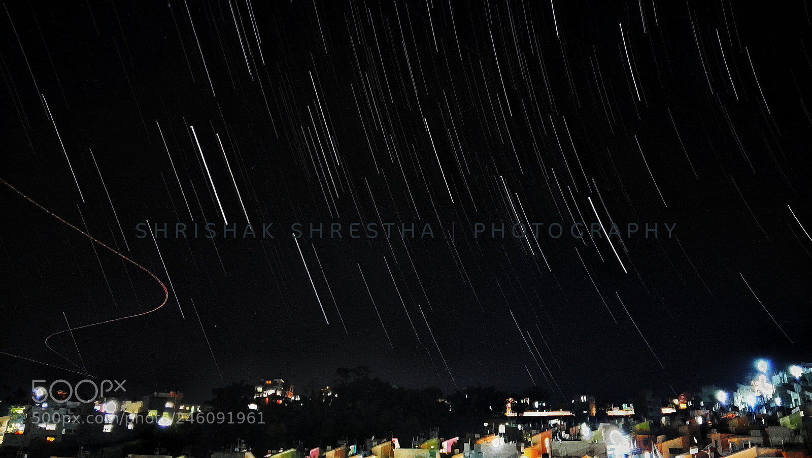 HUAWEI P8 sample photo. Stars and planes photography