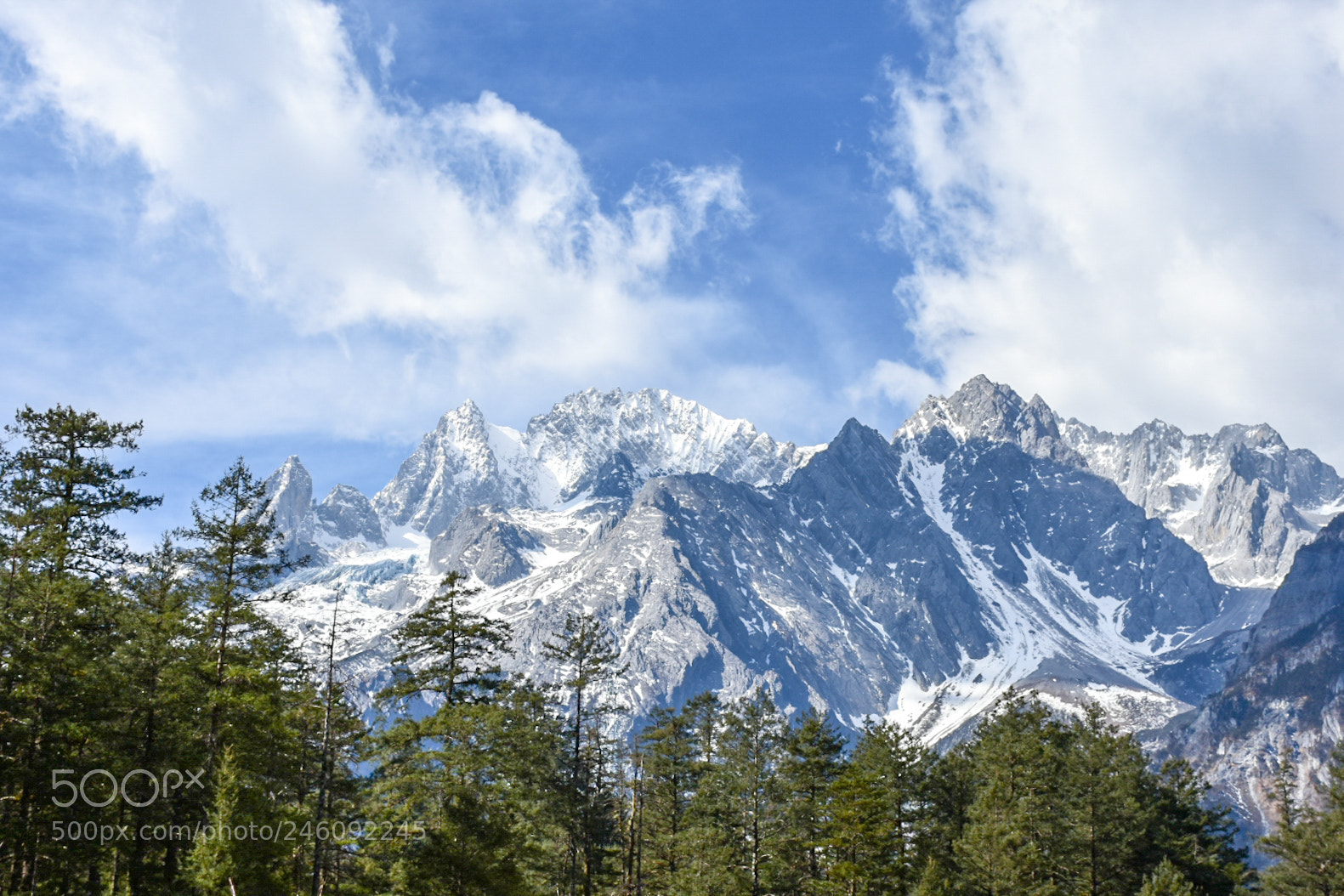 Nikon D7200 sample photo. Yulong snow mountain photography