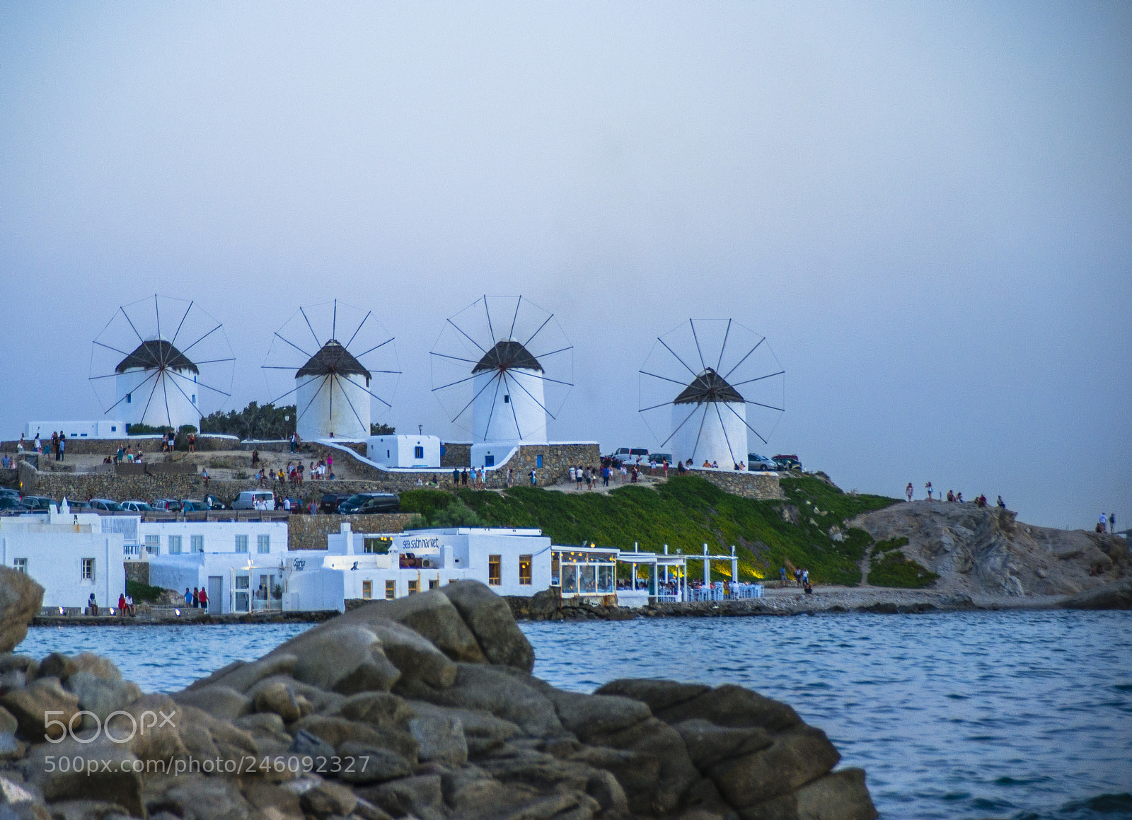 Nikon D800 sample photo. Windmills, mykonos - greece 2017 photography