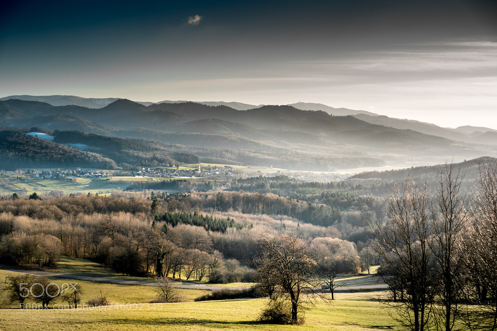 Sony Cyber-shot DSC-RX100 III sample photo. Southern german countryside in photography