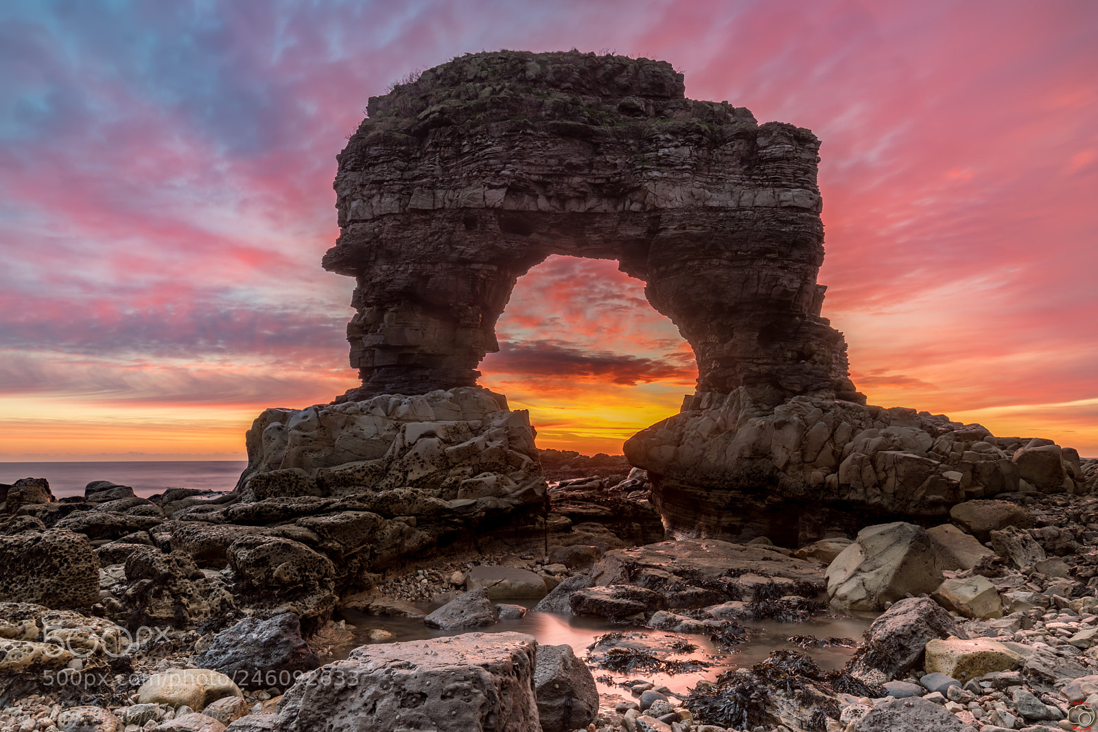 Canon EOS 6D Mark II sample photo. L'arc de whitburn photography