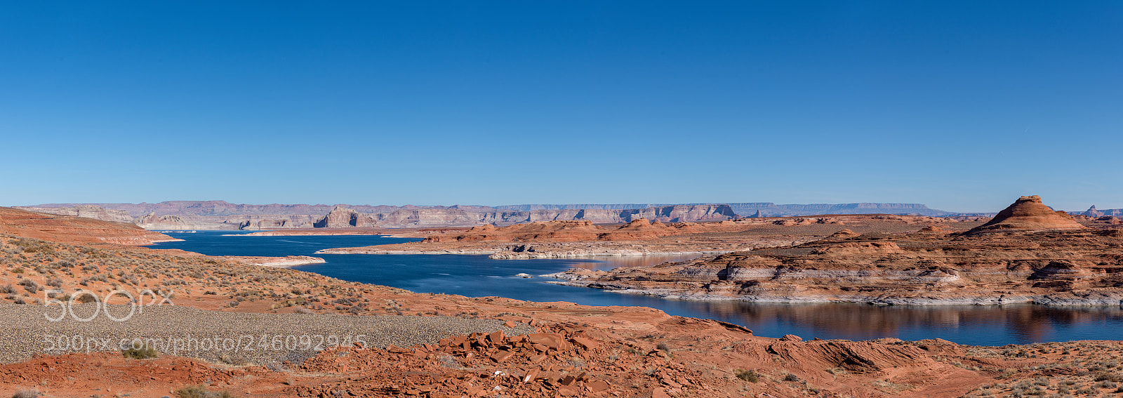 Nikon D850 sample photo. Lake powell panorama photography