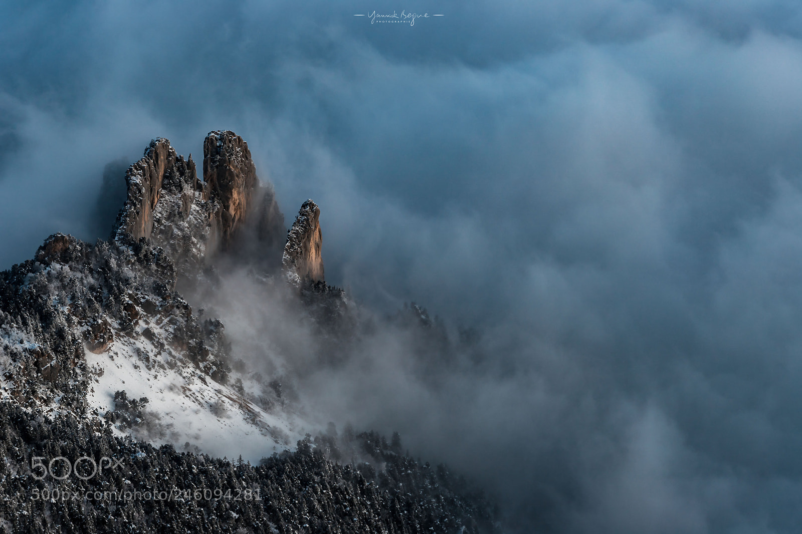 Canon EOS 6D Mark II sample photo. Les 3 pucelles, vercors photography