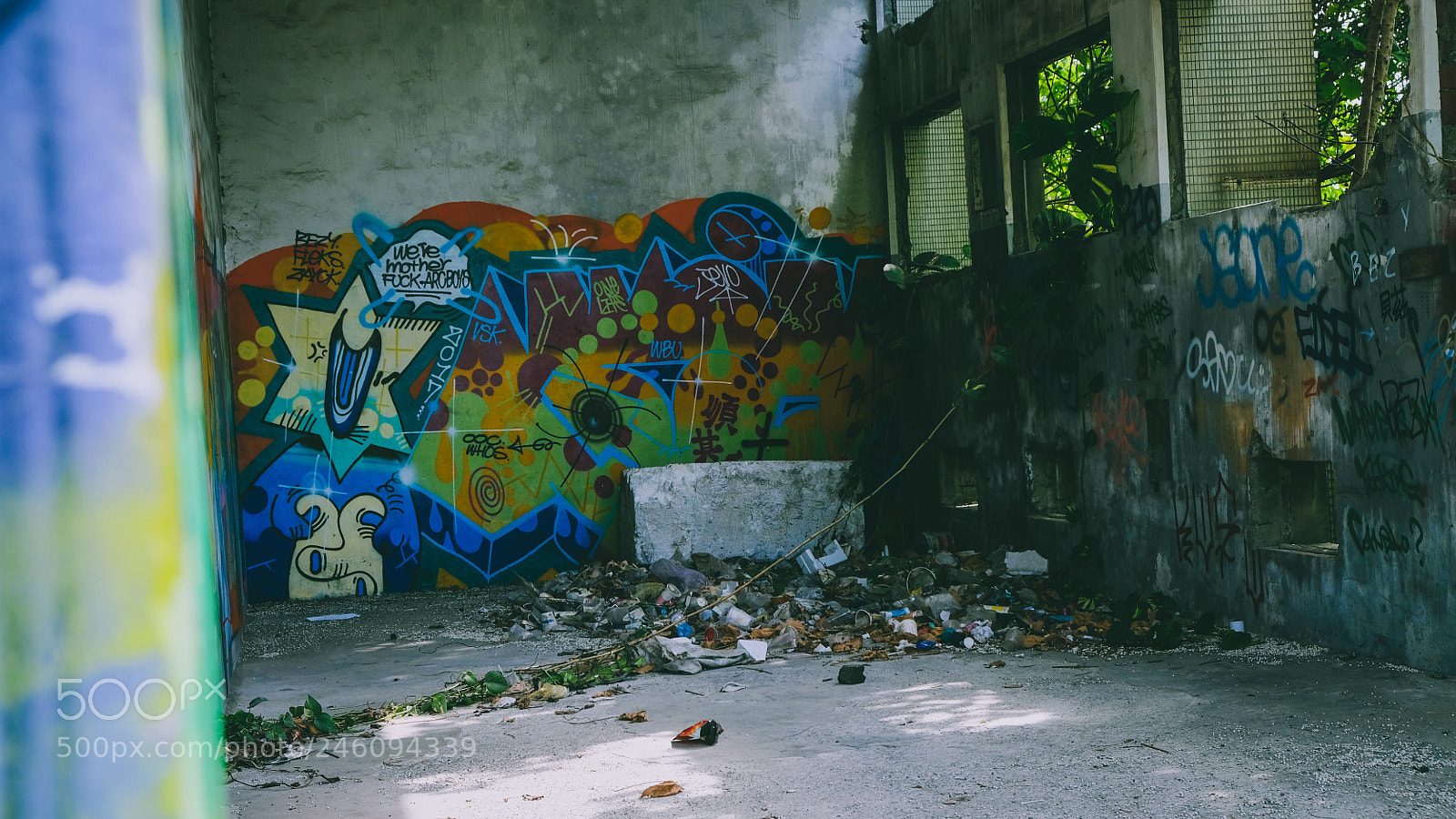 Fujifilm X-T20 sample photo. Ruins taiwan shulin survival photography