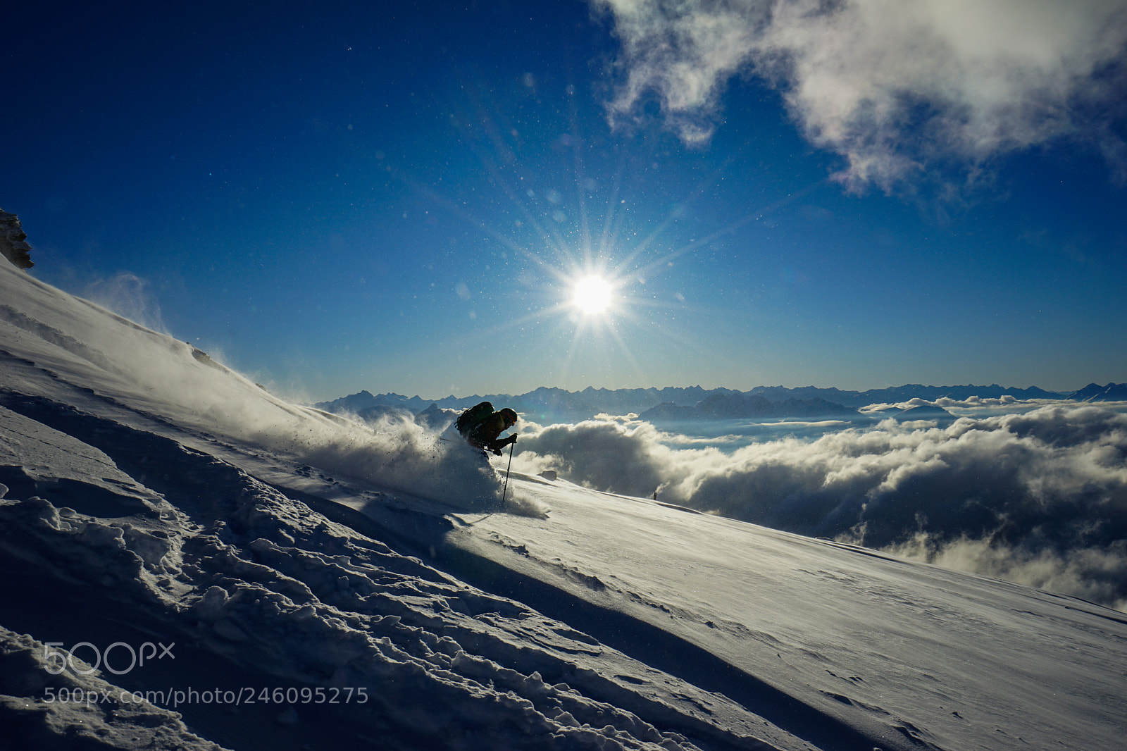 Sony a7 II sample photo. Fresh powder photography