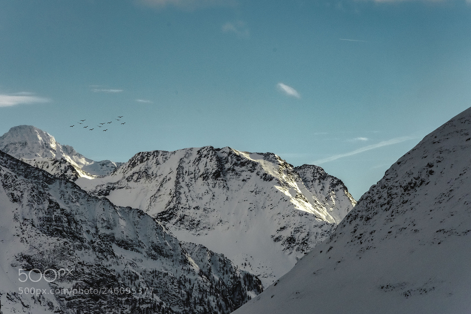 Nikon D7200 sample photo. Mountain snow photography