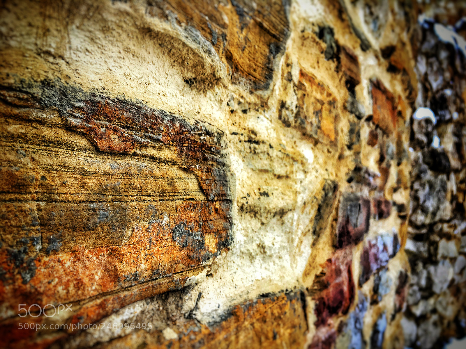 Apple iPhone 6s sample photo. Brick shot photography