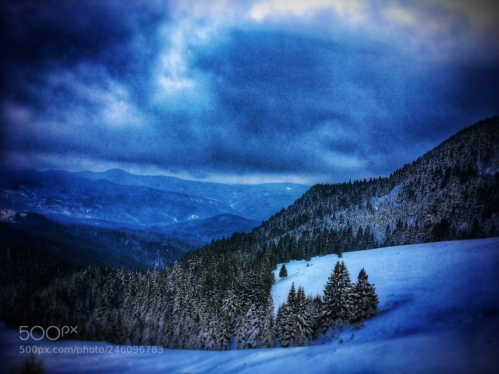 Apple iPhone 6s sample photo. View of poiana brasov photography