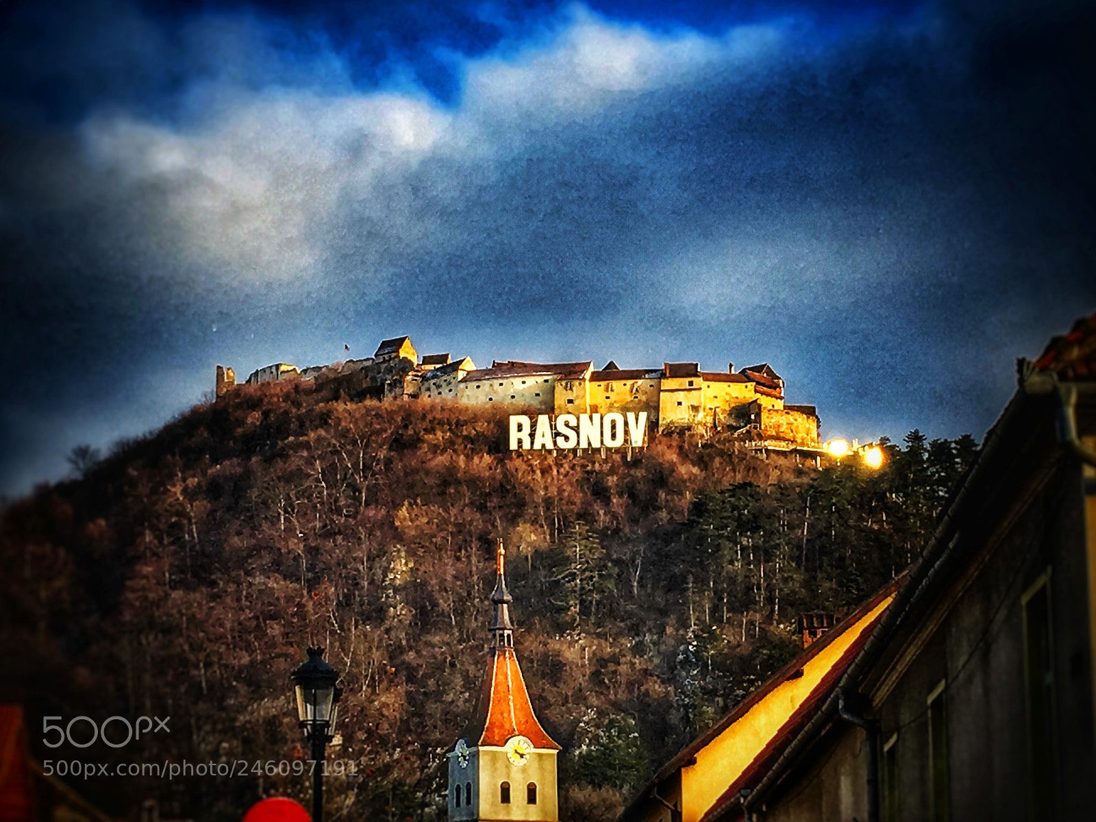 Apple iPhone 6s sample photo. Rasnov citadel photography