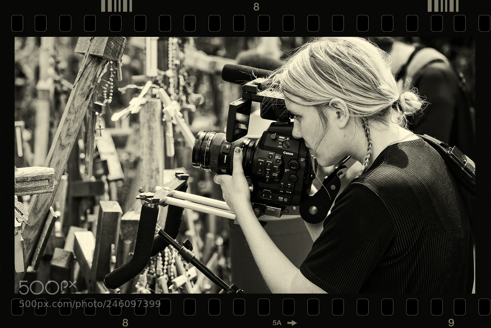 Nikon D800 sample photo. Hill of crosses photography