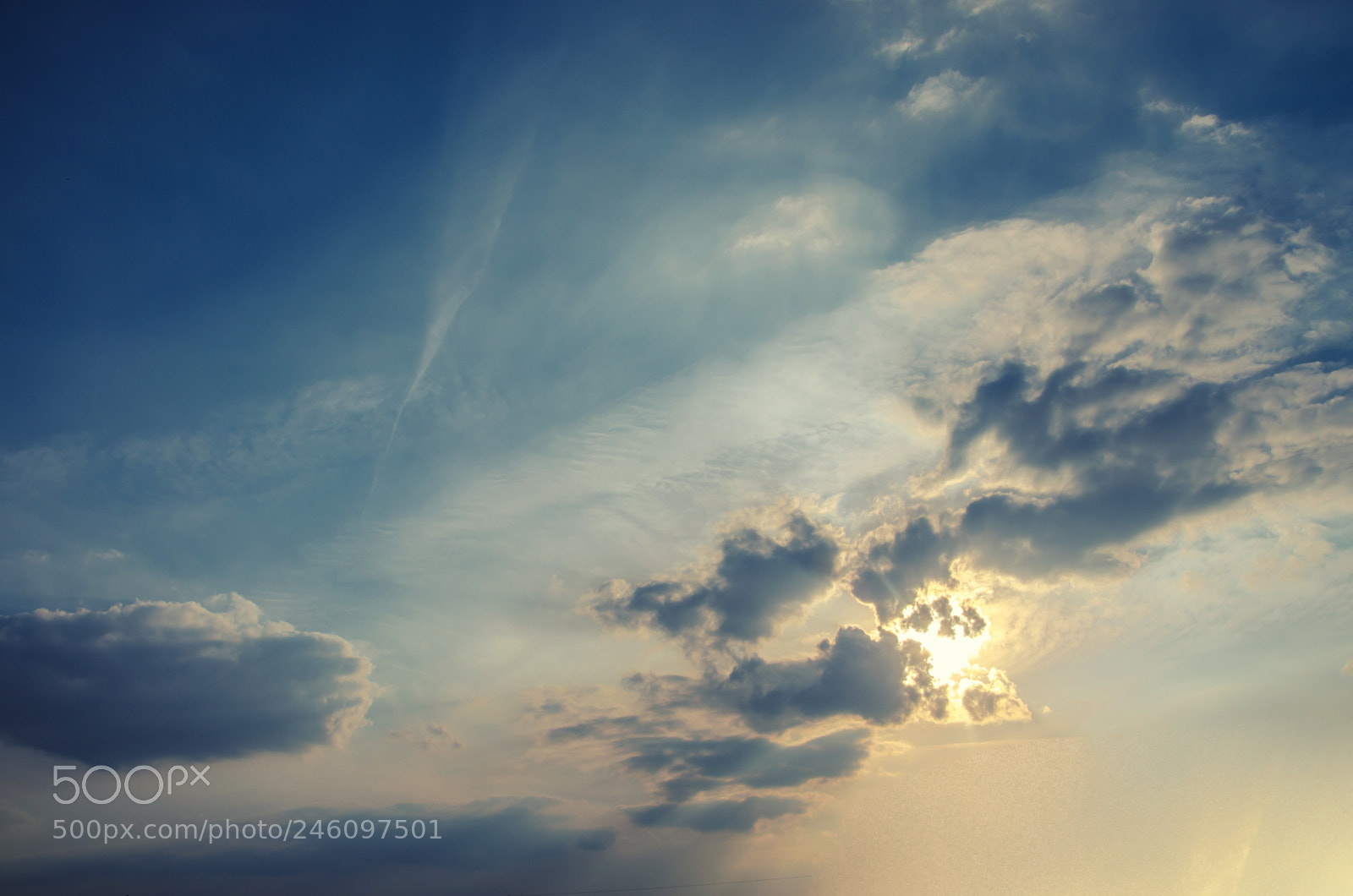 Nikon D5100 sample photo. Cloudy sky photography