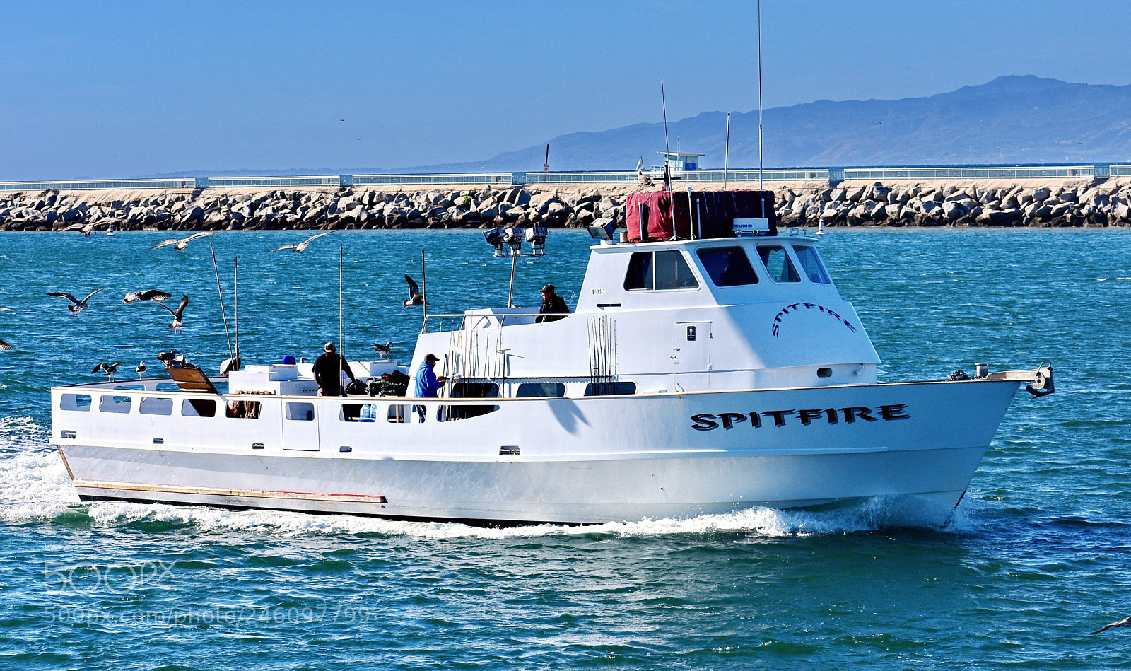 Nikon D7200 sample photo. Fishing boat sailing out photography