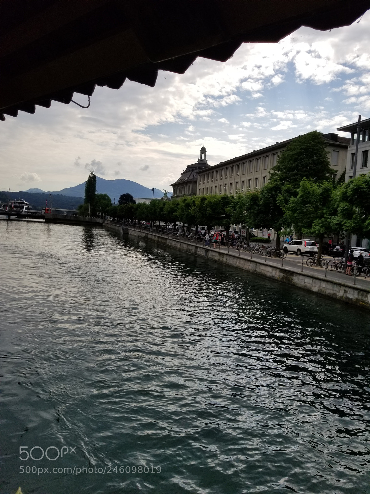 Samsung Galaxy S8 sample photo. Kapellbrücke bridge lucerne photography