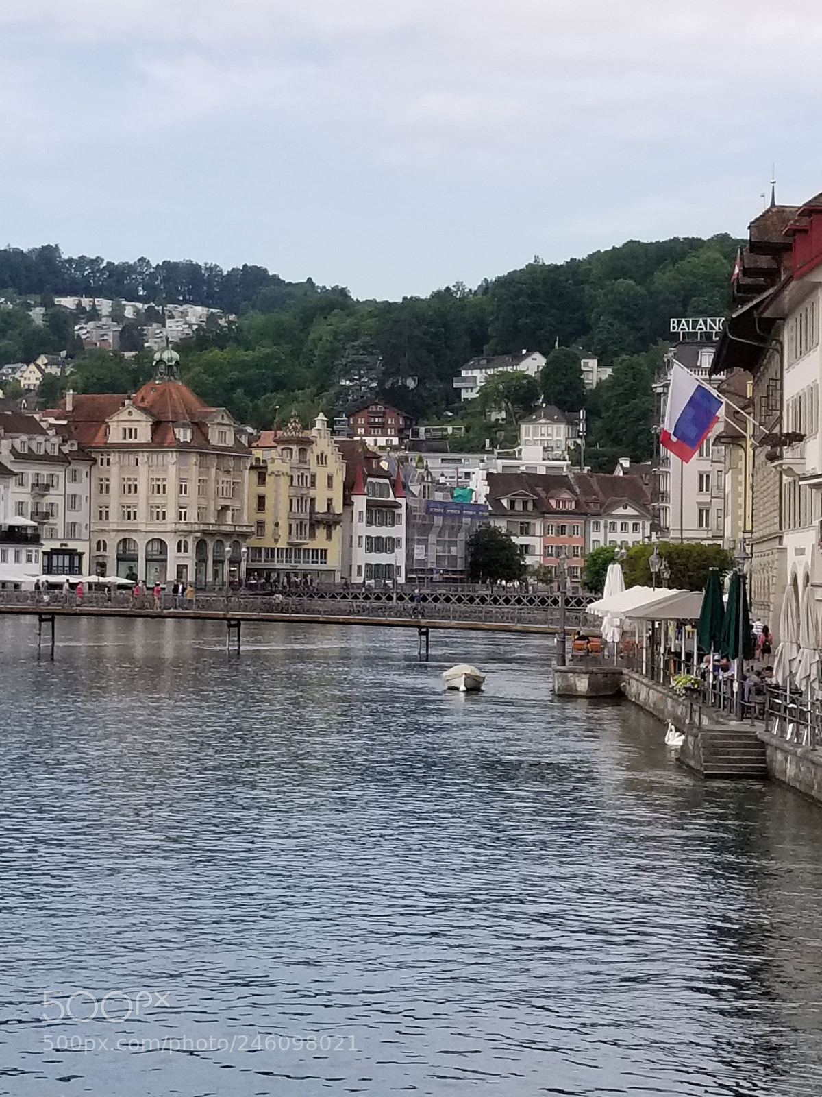 Samsung Galaxy S8 sample photo. Lucerne town photography