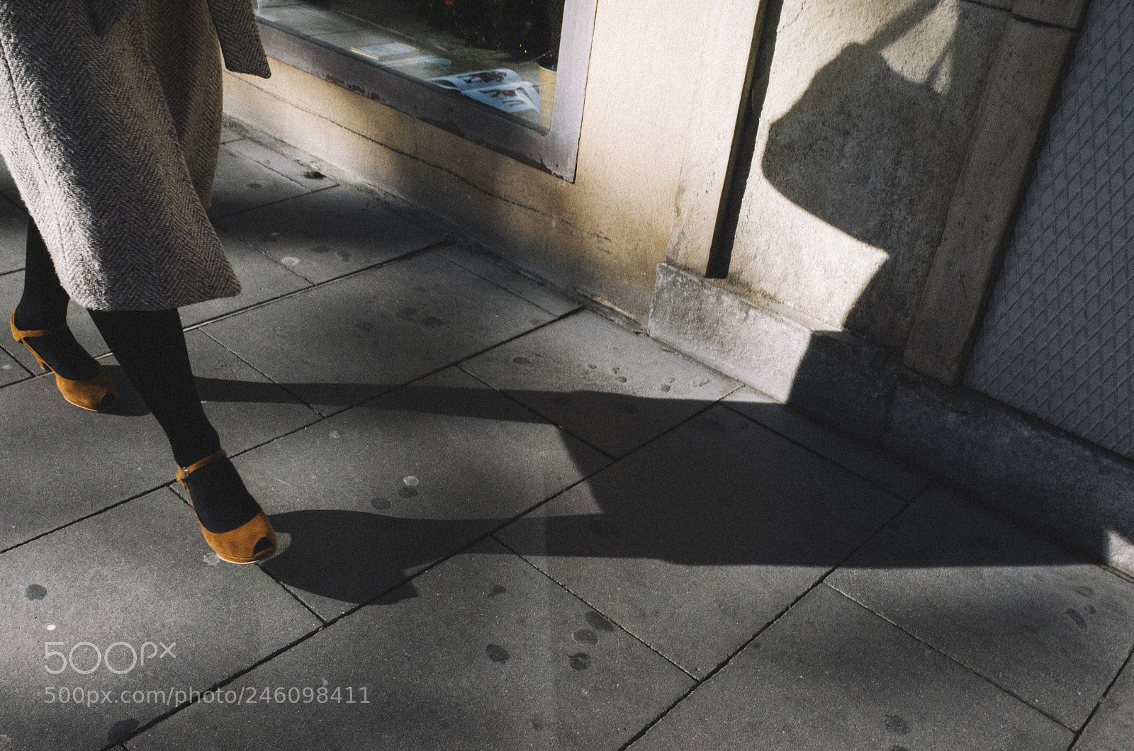 Ricoh GR II sample photo. Brown shoes photography