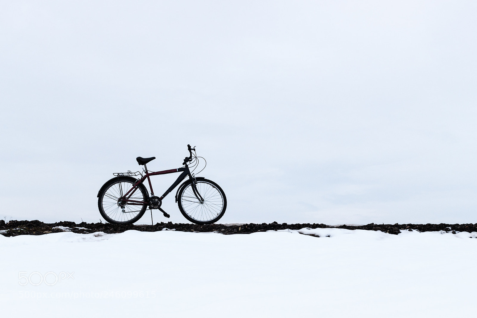 Canon EOS 100D (EOS Rebel SL1 / EOS Kiss X7) sample photo. Bike on white background photography
