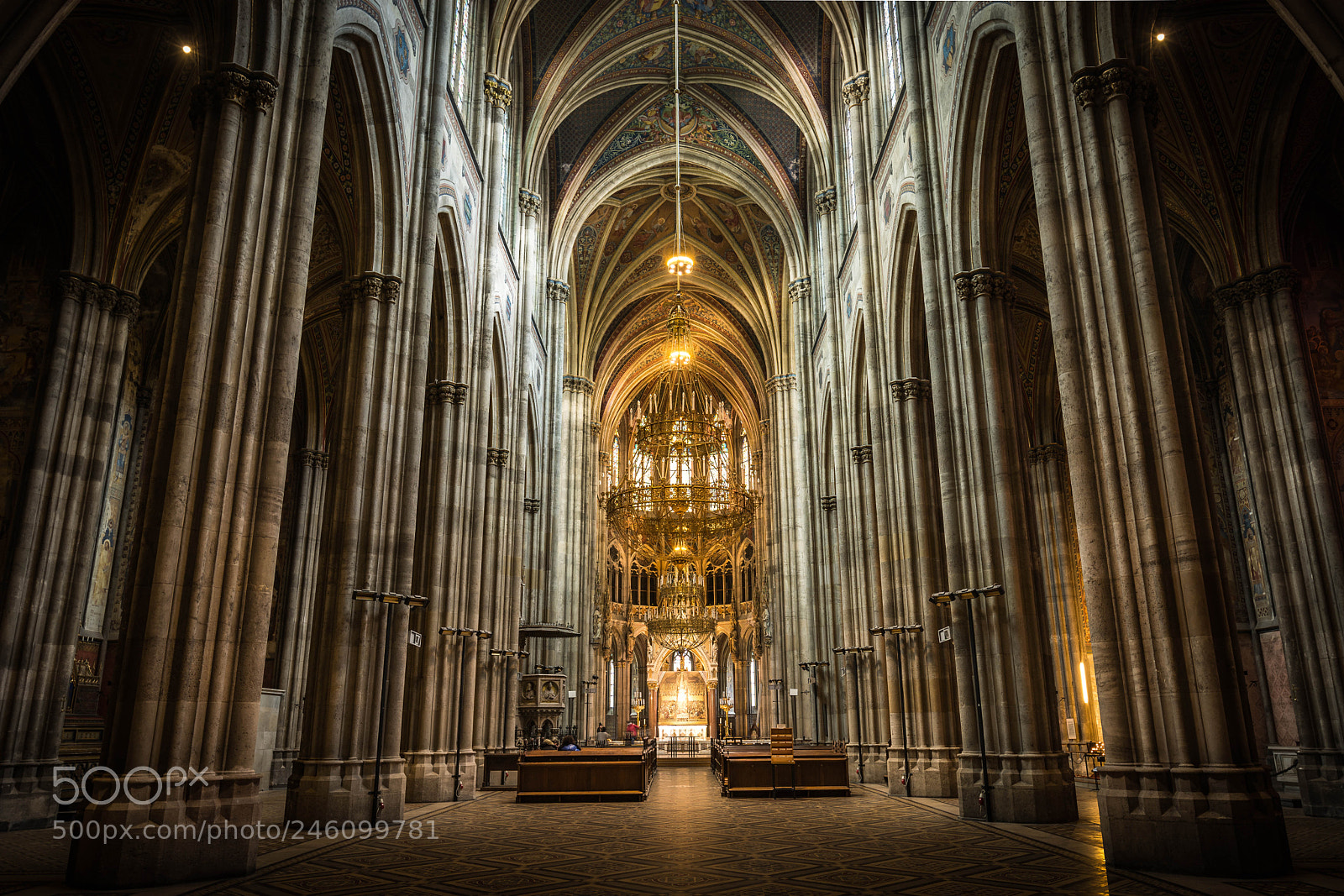 Nikon D7100 sample photo. Votivkirche photography