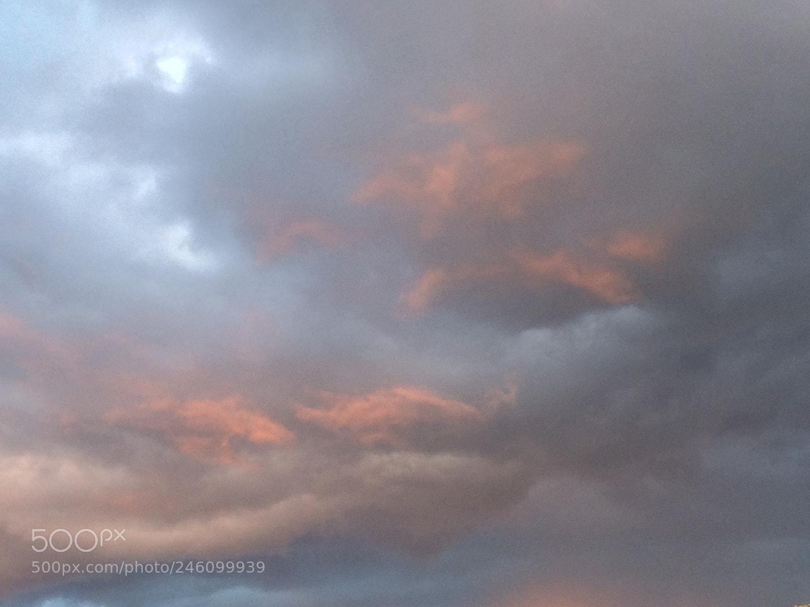 Apple iPhone 5s sample photo. A winter cloudy sky photography