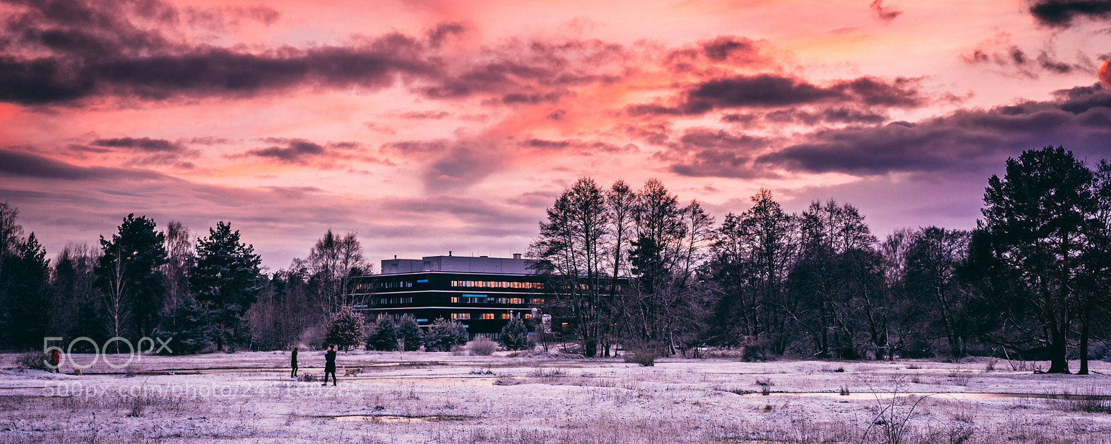 Sony a6500 sample photo. Campus sunset photography