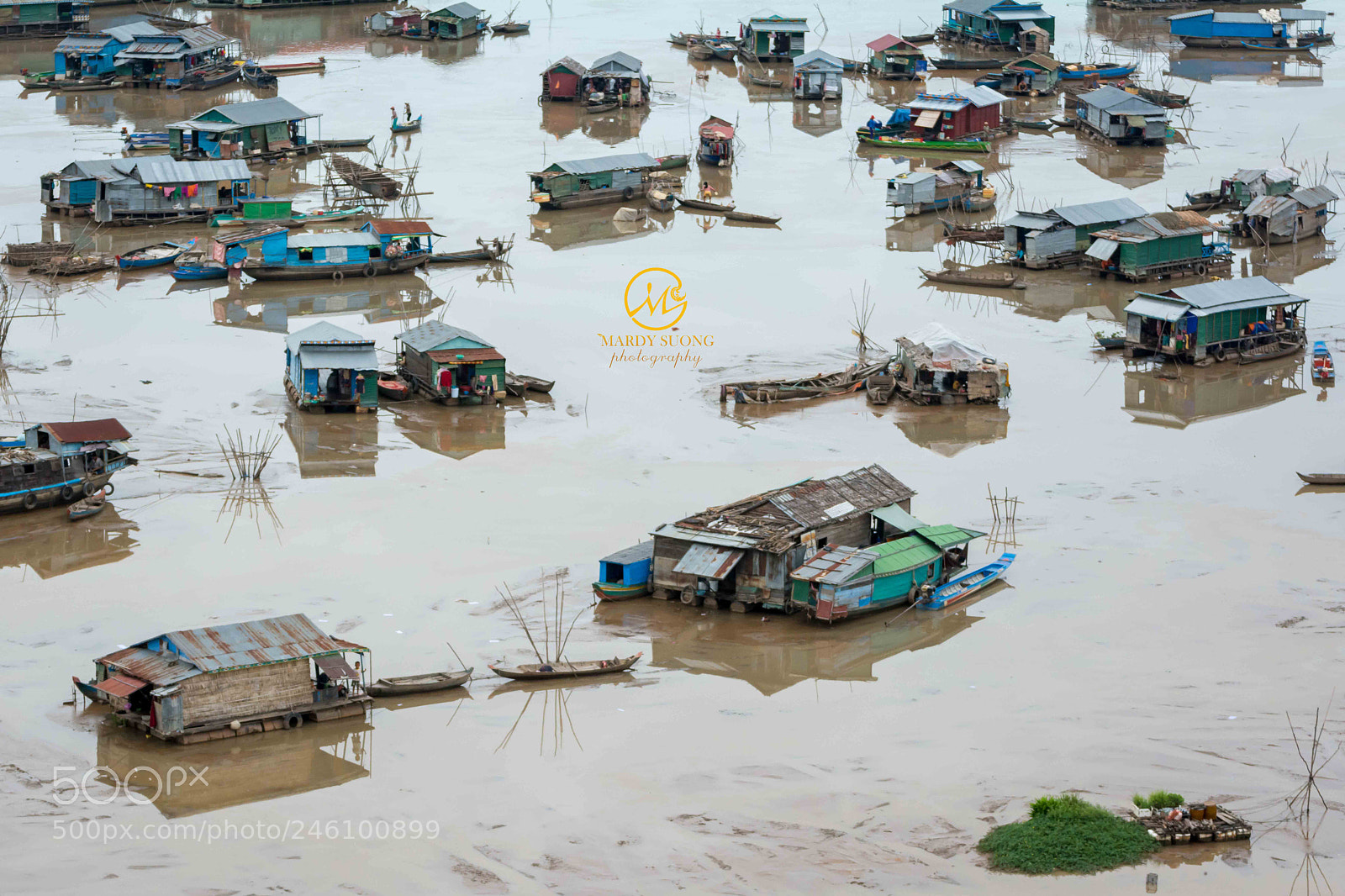 Nikon D7100 sample photo. ភូមិលិចទឹក the flooding village photography
