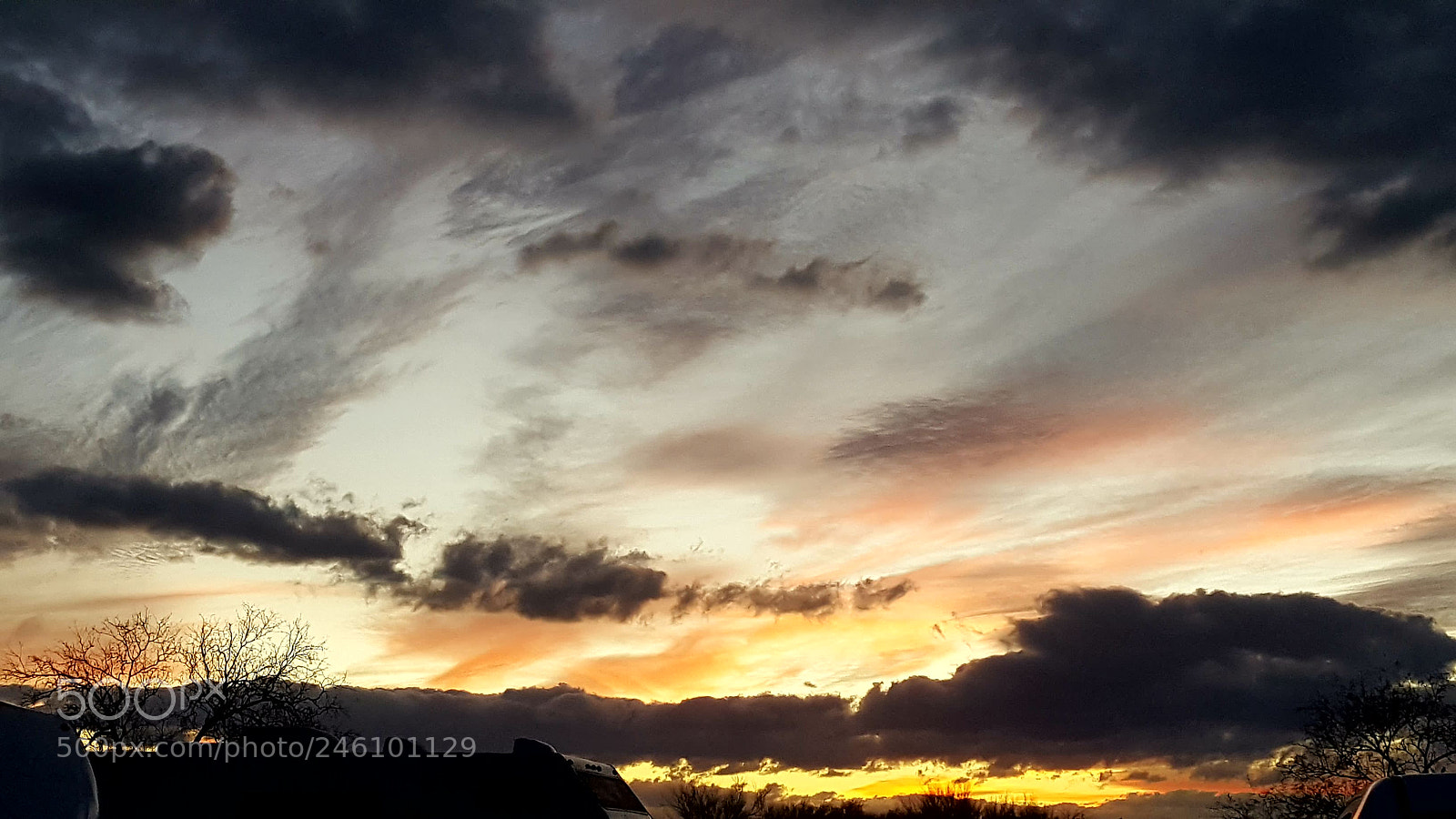 Samsung Galaxy S6 sample photo. Tucson winter sunset photography