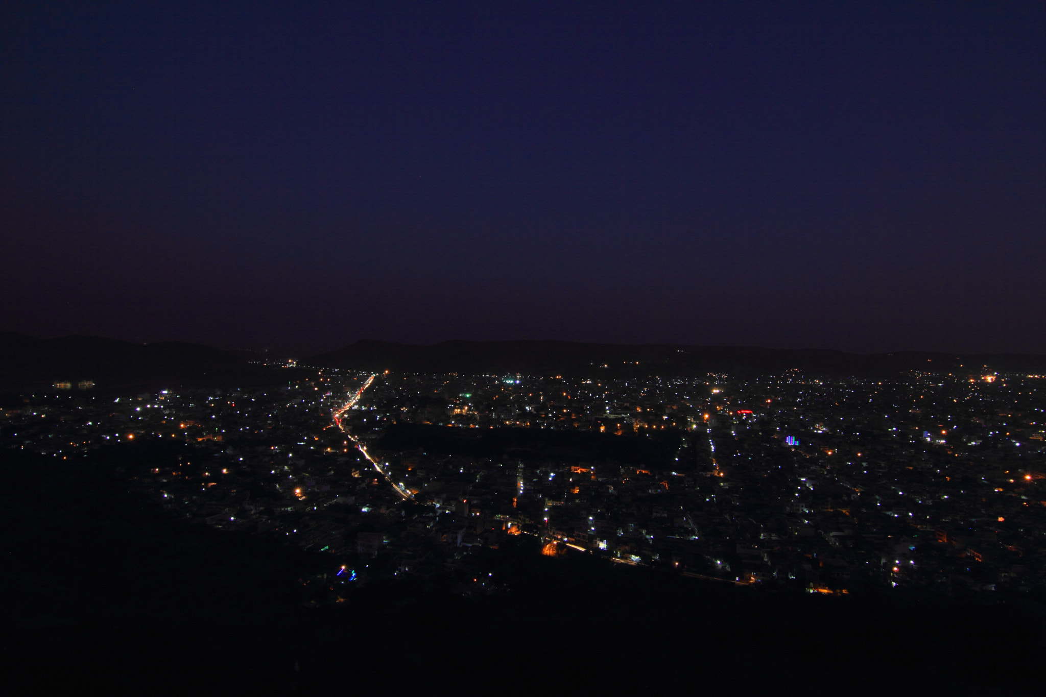 Canon EOS 550D (EOS Rebel T2i / EOS Kiss X4) sample photo. Jaipur night photography