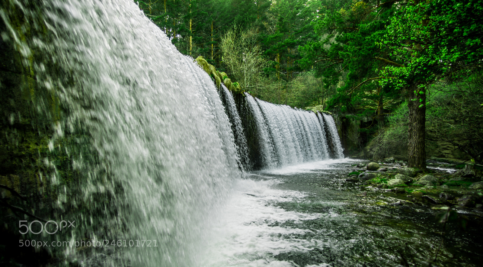 Nikon D610 sample photo. Rascafría waterfalls photography