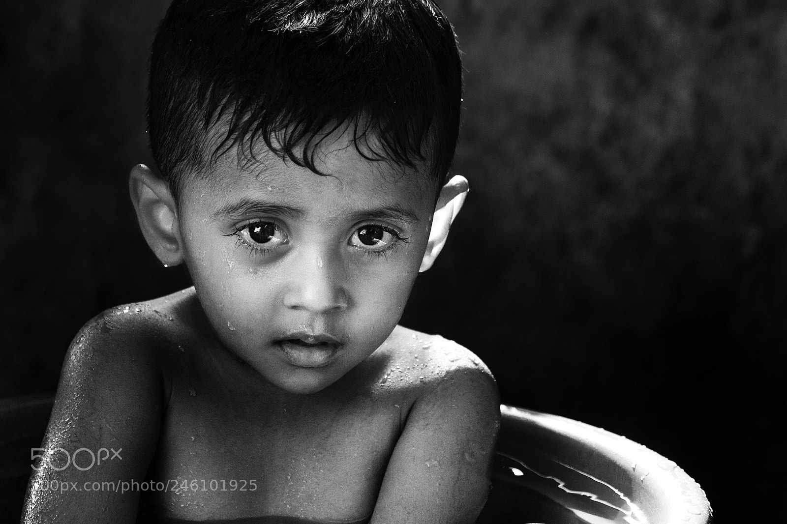 Canon EOS 7D sample photo. The eyes of innocence photography