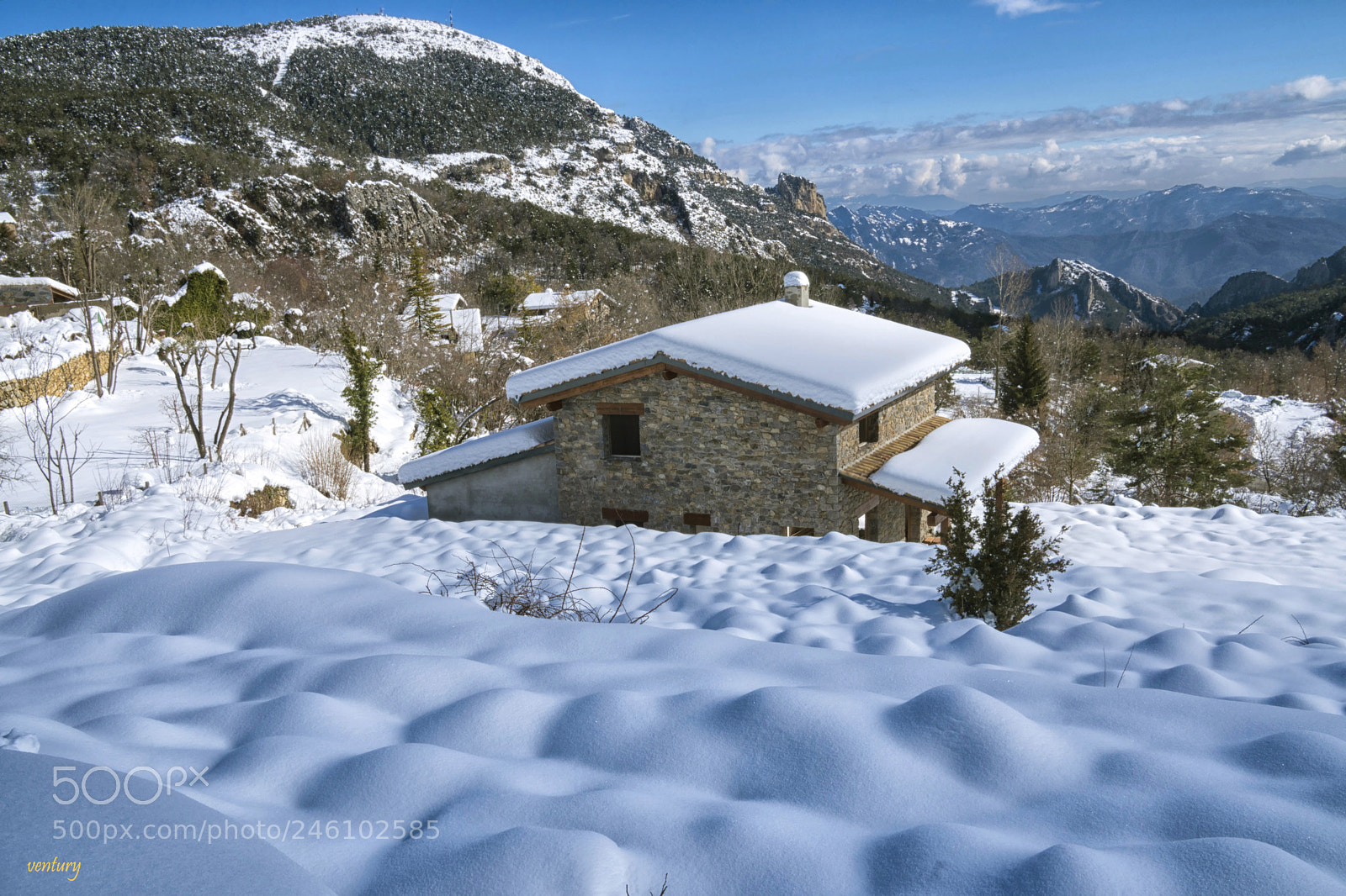 Sony a6500 sample photo. Super snow photography